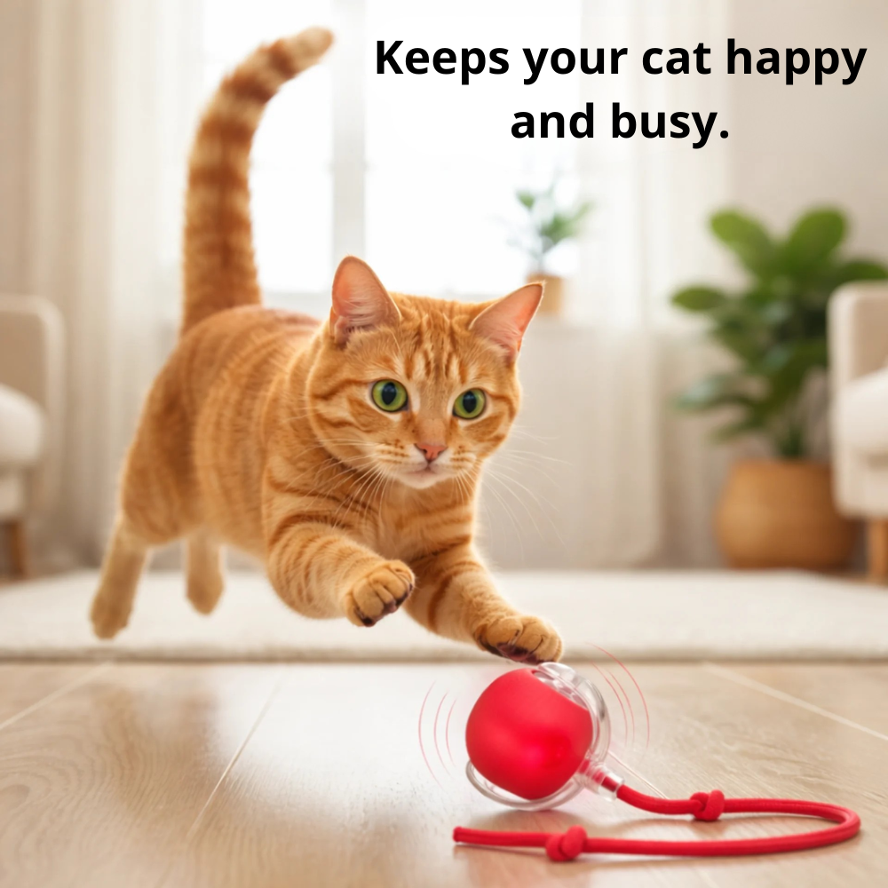 ZippyBall™ - Interactive Cat Ball