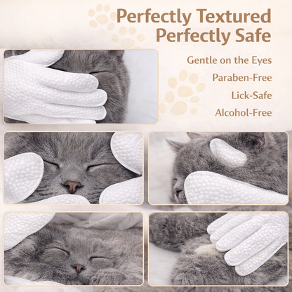 Pet Wiping Gloves (6 Pack)